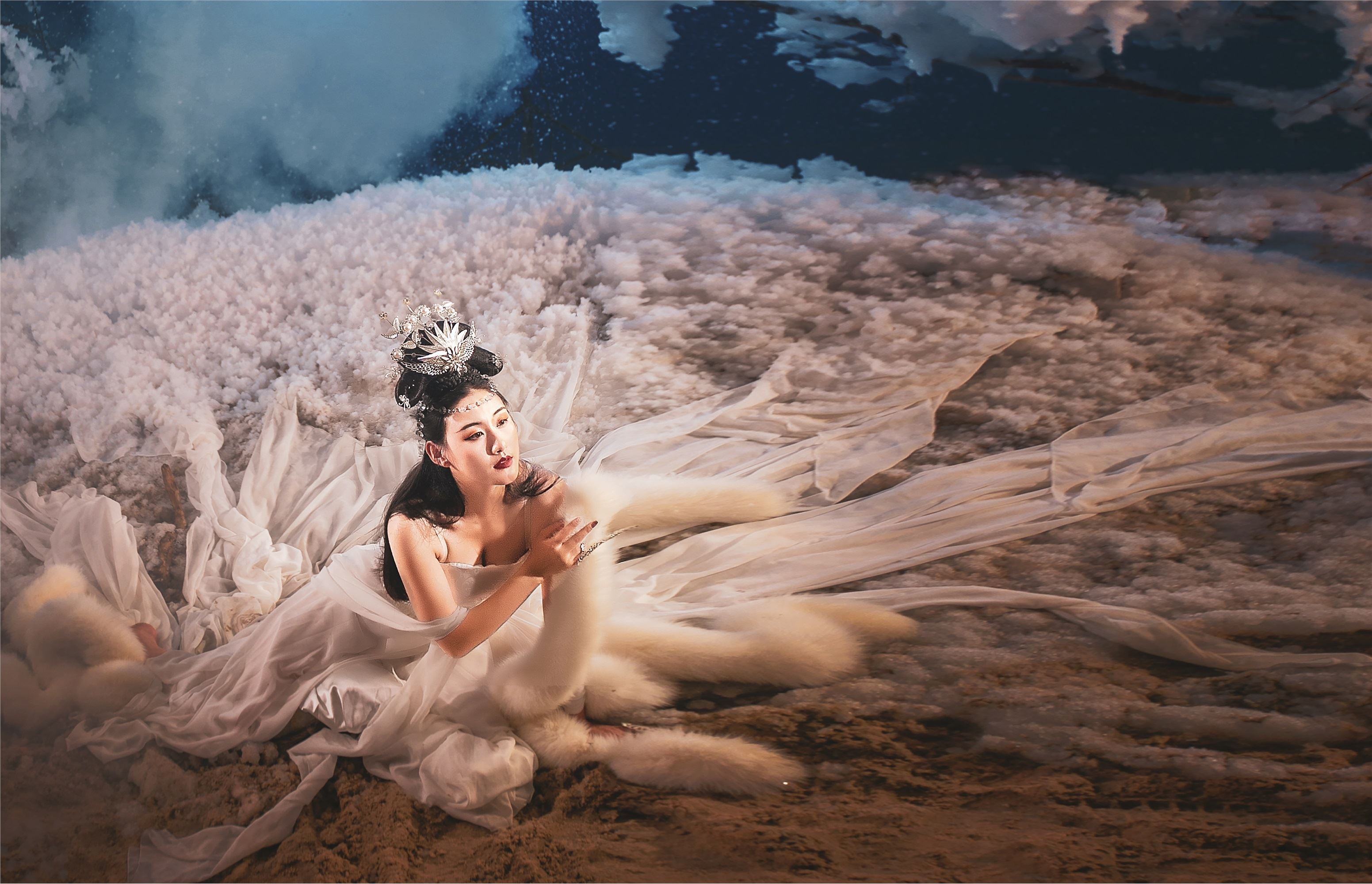 YITUYU 艺图语 2021.07.21 九尾白狐 刺猬&惠子